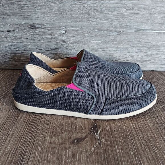 OLUKAI WAIALUA MESH SLIP-ON CASUAL SHOE SIZE 9 - Picture 1 of 9